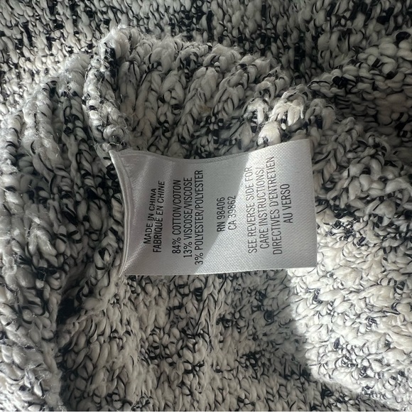 Theory FRETTA B OCEAN TWEED Sweater Large - Picture 7 of 9